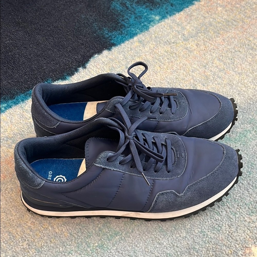 GREATs Men's Blue Sneakers - Picture 2 of 4